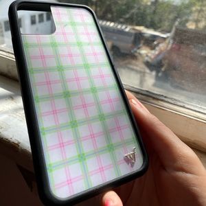 Plaid Wildflower authentic iPhone 11 Pro Max case